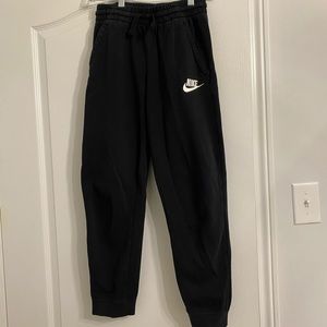 Youth size L black Nike sweatpants